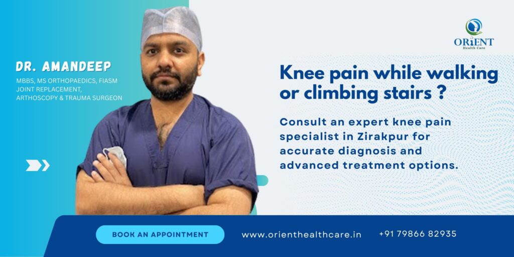 knee pain specialist in Zirakpur